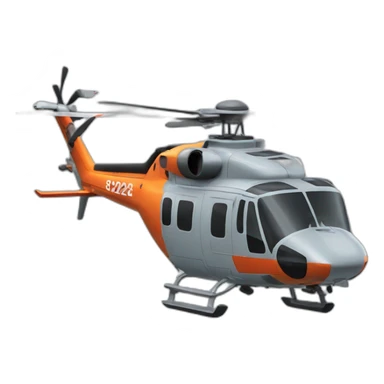 rescue helicopter sticker