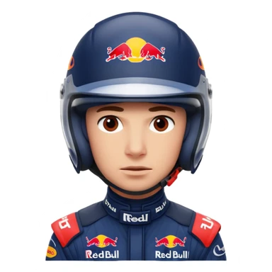 Red bull driver full face covers only helmet invisible f1  sticker