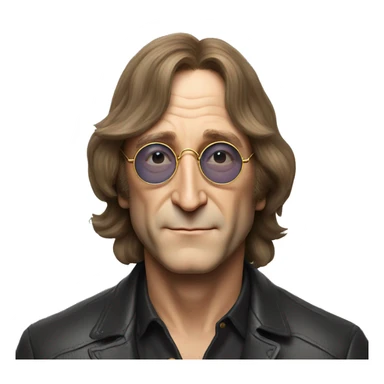 john lennon sticker