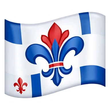 Quebec flag sticker