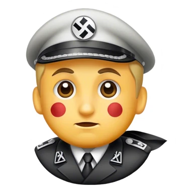 Nazi emoji sticker