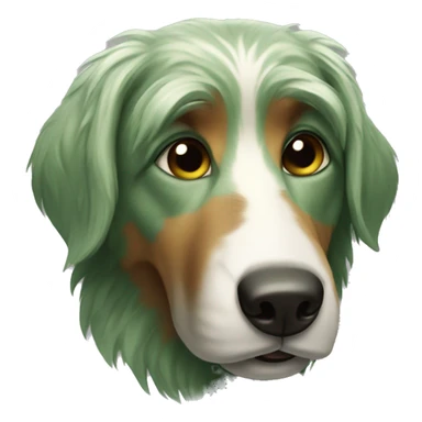 Greeny woof  sticker