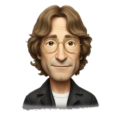 John Lennon sticker