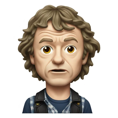 angus young sticker