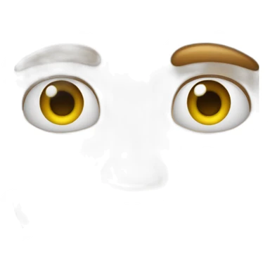 A handsome man wit five eyes sticker