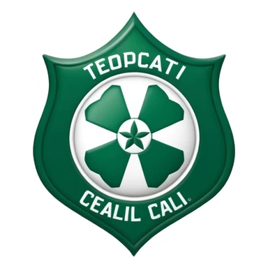 Genera un emoji de el escudo de el equipo deportivo Cali  sticker