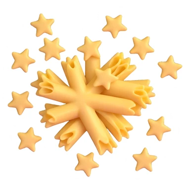 stelline pasta sticker