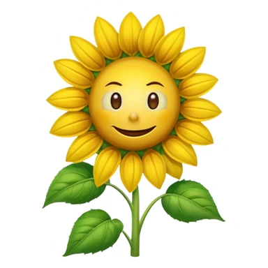 a exact  picture of the sunflower from Plants vs. Zombies sticker