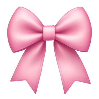 Preppy  pink bow sticker