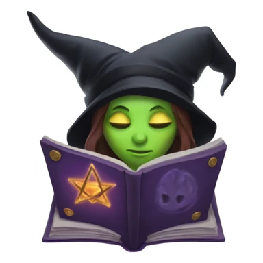 Witch grimoire  sticker
