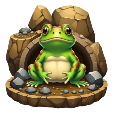 bufo in the mines sticker