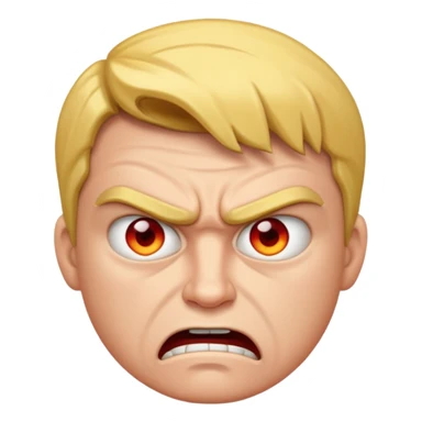 Personal mío con mi rostro ENOJADA sticker