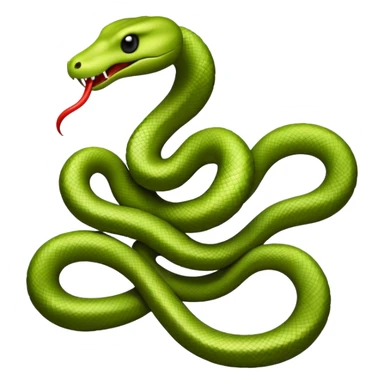 Create text that reads “Blame Snakes” sticker