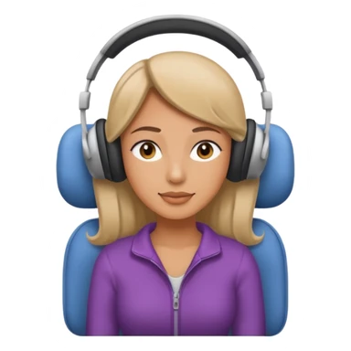 woman using travel pillow in plane seat sticker