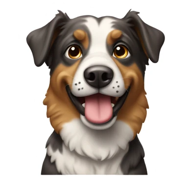 A dog Berger Australian  sticker