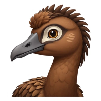 Moa with Moko sticker