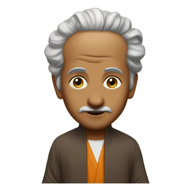 Swami levitating  sticker