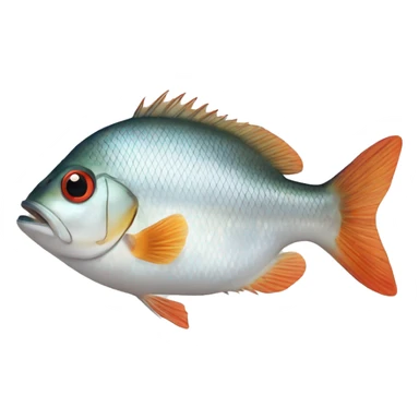 bream fish sticker