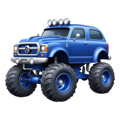 Blueberry Monster off road stadium monster 29 coupe sticker