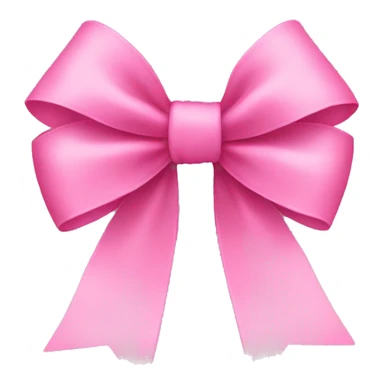 pink bow sticker