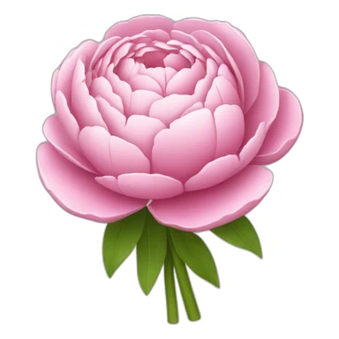 Bouquet fleur pivoine sticker