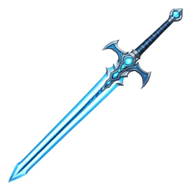 high tech space energy sword sticker