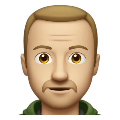 Jesse pinkman with big nose sticker