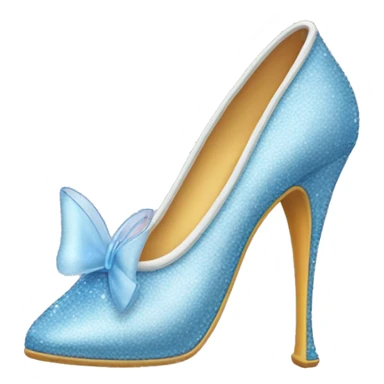 chaussure cendrillon  sticker