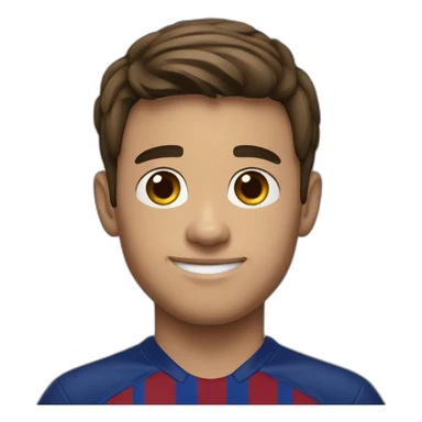 fc barcelona boy sticker