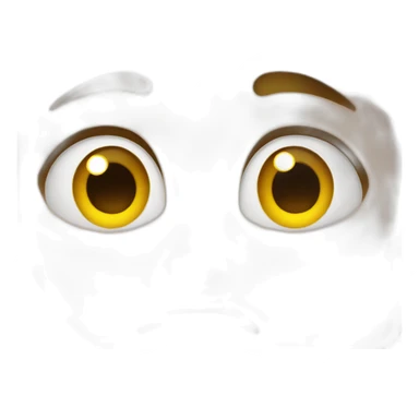 A shocked disgusted face sticker