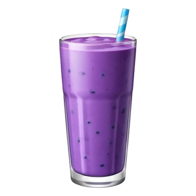 blueberry smoothie sticker