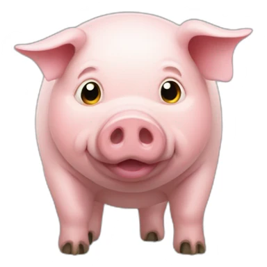 pig with hummer sticker