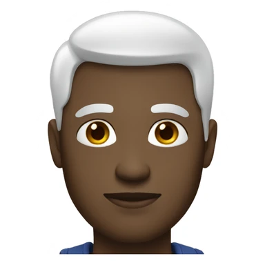 usa man with white skin sticker