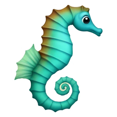 Seahorse sticker