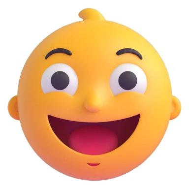 set of four simple bold style Discord bot emotes for OptiCore with #3498db as main color showing cheerful, confused, warning, and offline moods sticker