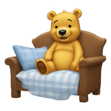 Pooh bear sticker