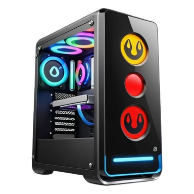 gaming pc sticker