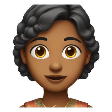 Indian girl named siri  sticker