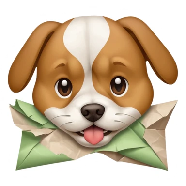 Dog ate homework  sticker