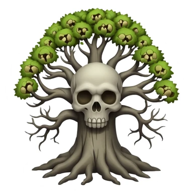 Tree sprouting skulls – Haunted forest





















 sticker