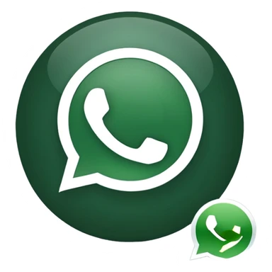 whatsapp logo sticker