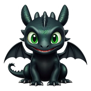 toothless the dragon sticker