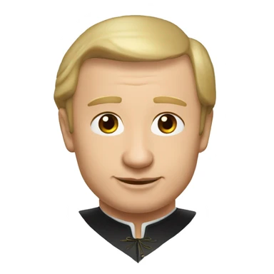 Vladimir Poutine qui fait des bisous sticker