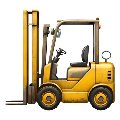 forklift truck sticker