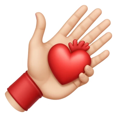🫶 hand gesture making a heart sticker