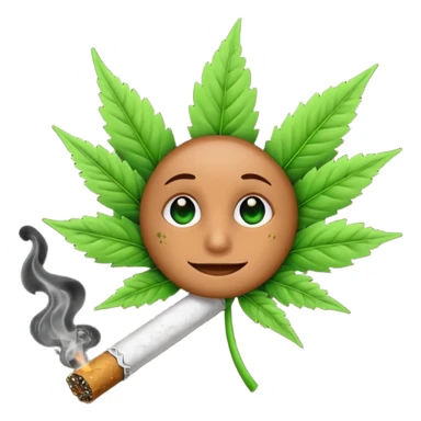 Talking weed joint  sticker