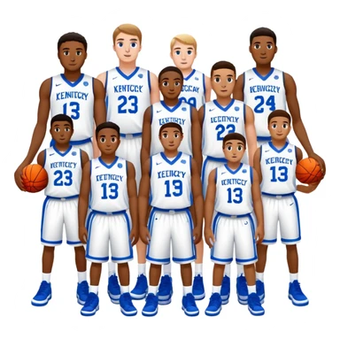 University of kentucky basketball sticker
