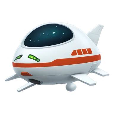 Planet Express delivery spacecraft  sticker