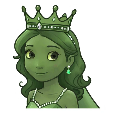 Me as a princess  sticker