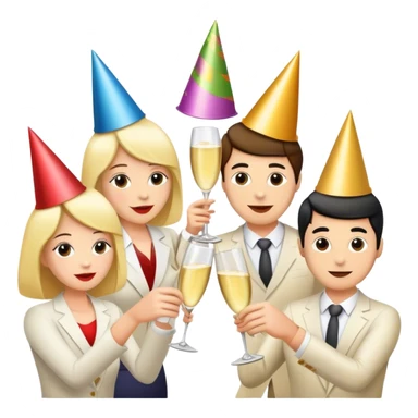 product launch celebration sticker